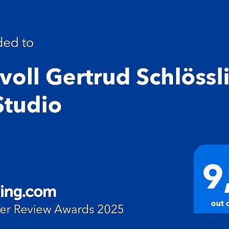 Stilvoll Gertrud Schloessli 1 Zi Studio St. Gallen Eksteriør bilde